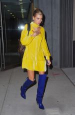 HAILEY BALDWIN Leaves Her Hotel in New York 05/03/2017
