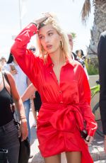 HAILEY BALDWIN Out and About in Cannes 05/24/2017