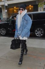 HAILEY BALDWIN Out and About in New York 05/05/2017