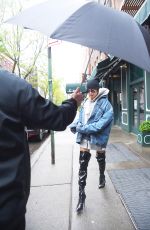 HAILEY BALDWIN Out and About in New York 05/05/2017