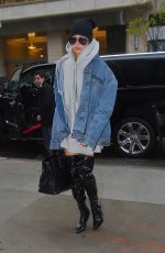 HAILEY BALDWIN Out and About in New York 05/05/2017