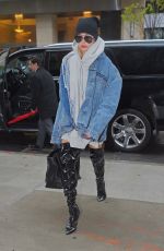 HAILEY BALDWIN Out and About in New York 05/05/2017