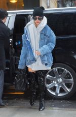 HAILEY BALDWIN Out and About in New York 05/05/2017