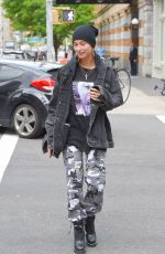 HAILEY BALDWIN Out in New York 05/10/2017