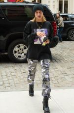 HAILEY BALDWIN Out in New York 05/10/2017