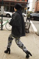HAILEY BALDWIN Out in New York 05/10/2017