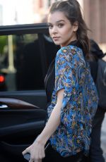 HAILEY STEINFELD Leaves Z100 Studios in New York 05/03/2017