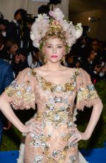 HALEY BENNETT at 2017 MET Gala in New York 05/01/2017