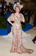 HALEY BENNETT at 2017 MET Gala in New York 05/01/2017