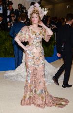 HALEY BENNETT at 2017 MET Gala in New York 05/01/2017