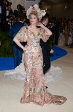 HALEY BENNETT at 2017 MET Gala in New York 05/01/2017