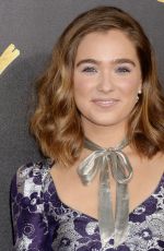HALEY LU RICHARDSON at 2017 MTV Movie & TV Awards in Los Angeles 05/07/2017