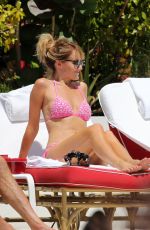 HALEY ROBERTS in Bikini on the Beach in Miami 05/15/2017