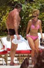HALEY ROBERTS in Bikini on the Beach in Miami 05/15/2017
