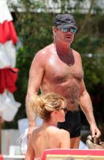 HALEY ROBERTS in Bikini on the Beach in Miami 05/15/2017