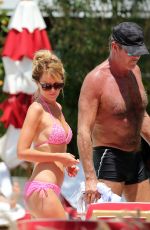 HALEY ROBERTS in Bikini on the Beach in Miami 05/15/2017