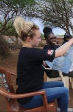 HAYDEN PANETTIERE at Wildlife Direct in Kenya 05/05/2017
