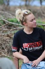 HAYDEN PANETTIERE at Wildlife Direct in Kenya 05/05/2017