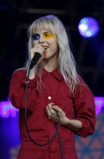 HAYLEY WILLIAMS Performs at Jimmy Kimmel Live 05/17/2017