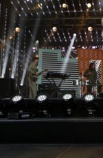 HAYLEY WILLIAMS Performs at Jimmy Kimmel Live 05/17/2017