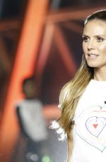 HEIDI KLUM at Fashion for Relief Charity Gala in Cannes 05/21/2017