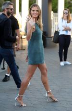 HEIDI KLUM on the Set of Extra in Los Angeles 05/01/2017