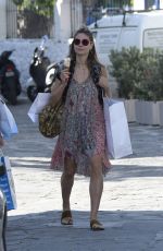 HEIDI KLUM Out and About in Mykonos 05/30/2017