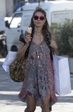 HEIDI KLUM Out and About in Mykonos 05/30/2017