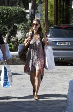 HEIDI KLUM Out and About in Mykonos 05/30/2017
