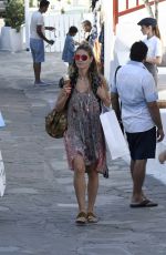 HEIDI KLUM Out and About in Mykonos 05/30/2017