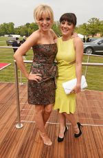 HELEN GEORGE and VIKKI STONE at Audi Polo Challenge at Coworth Park in Ascot 06/06/2017