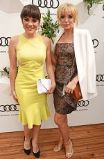 HELEN GEORGE and VIKKI STONE at Audi Polo Challenge at Coworth Park in Ascot 06/06/2017