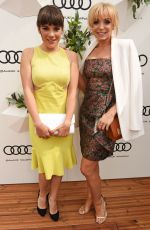HELEN GEORGE and VIKKI STONE at Audi Polo Challenge at Coworth Park in Ascot 06/06/2017