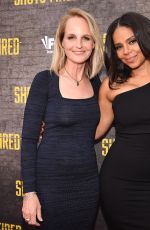 HELEN HUNT at Shots Fired Screening in Los Angeles 05/10/2017