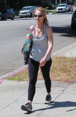 HELEN HUNT Leaves a Gym in Bretwood 05/04/2017