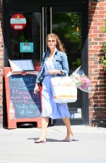 HELENA CHRISTENSEN Out and About in New York 05/15/2017