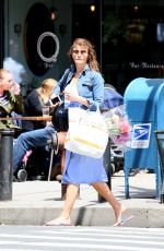 HELENA CHRISTENSEN Out and About in New York 05/15/2017