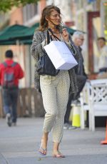HELENA CHRISTENSEN Out and About in New York 05/16/2017