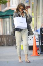 HELENA CHRISTENSEN Out and About in New York 05/16/2017