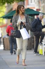 HELENA CHRISTENSEN Out and About in New York 05/16/2017