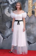 HERMIONE CORFIELD at King Arthur: Legend of the Sword Premiere in London 05/10/2017