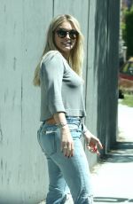 HILARY DUFF in Jeans Out and About in Los Angeles 05/27/2017