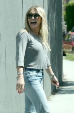 HILARY DUFF in Jeans Out and About in Los Angeles 05/27/2017