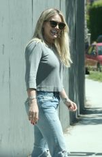 HILARY DUFF in Jeans Out and About in Los Angeles 05/27/2017