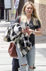 HILARY DUFF Out in Studio City 05/29/2017