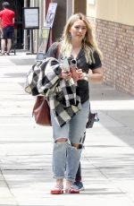 HILARY DUFF Out in Studio City 05/29/2017