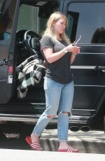 HILARY DUFF Out in Studio City 05/29/2017