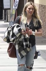 HILARY DUFF Out in Studio City 05/29/2017