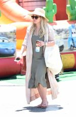 HILARY DUFF Out Shopping in Studio City 05/28/2017