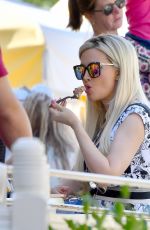 HOLLY MADISON at Jolly Roger Cafe in Los Angeles 05/30/2017